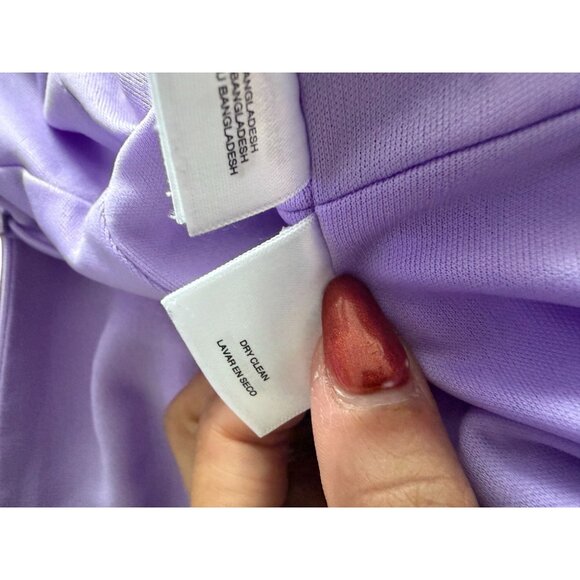 KASPER Light Purple Lavender Pencil Dress Size 8 - Picture 3 of 8